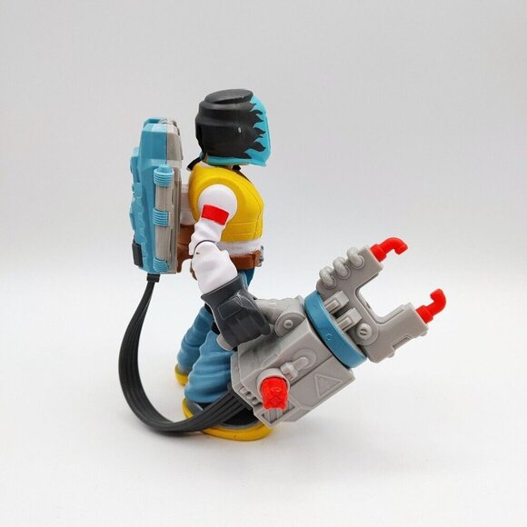 Fisher-Price Rescue Heroes Carlos Kitbash Cadet 5.5in Action Figure + Accesories - Picture 2 of 6